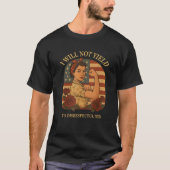 T-shirt AOC Je Ne Rendrai Pas Aux Hommes Irrespectueux (Devant)