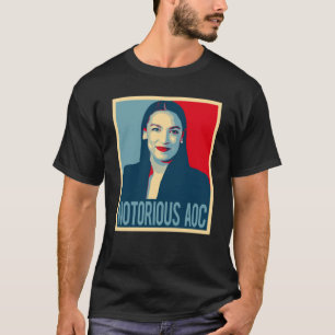 T-shirt AOC notoire l'Alexandrie Ocasio Cortez