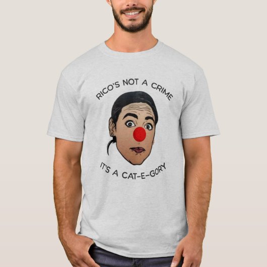 T-shirt AOC - RICO n'est pas un crime (Devant)