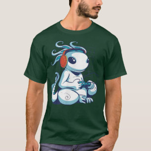 T-shirt Aolotl Gamer Jeu mignon Amoureux Aolotls Kawaii Ja