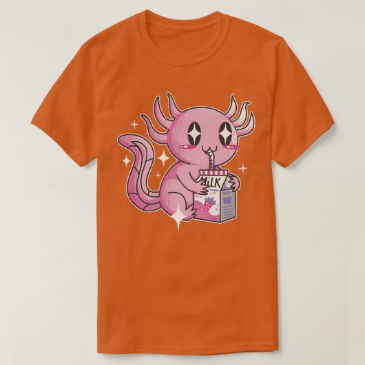 T-shirt Aolotl Kawaii Cute Japon Harajuku (Design devant)