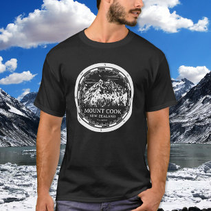T-shirt Aoraki Mount Cook - Canterbury Nouvelle-Zélande
