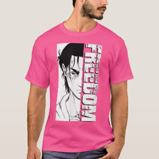 T-shirt AOT Anime Manga Otaku Style Eren Tokyo FanArt Top
