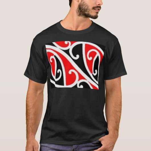 T-shirt aotearoa maori (Devant)