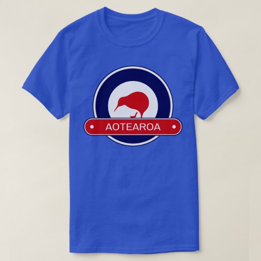 T-shirt Aotearoa Roundel RNZAF (Design devant)