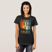 T-shirt Août 1953 70 Ans D'Être Impressionnant (Devant entier)