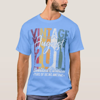 T-shirt Août 2011 9 Ans d'être Génial 9ème cadeau