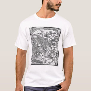 T-shirt Août, moissonnant, Lion
