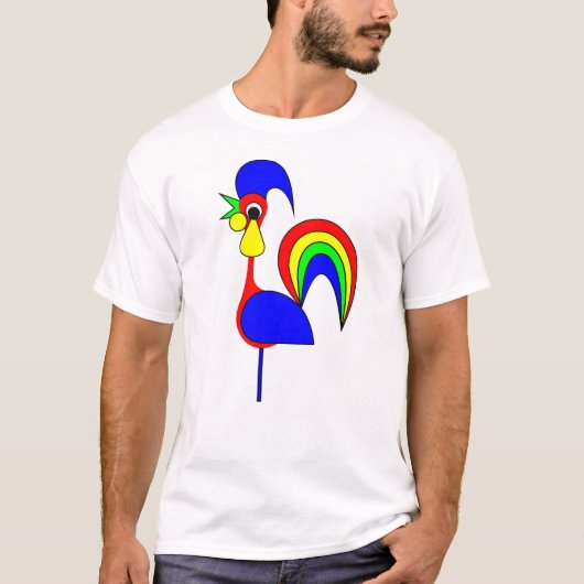 T-shirt Août Rainbow (Devant)