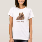 T-shirt *~* AP72 MAMA BEAR Love Cub Mère's Day Cadeau (Devant)