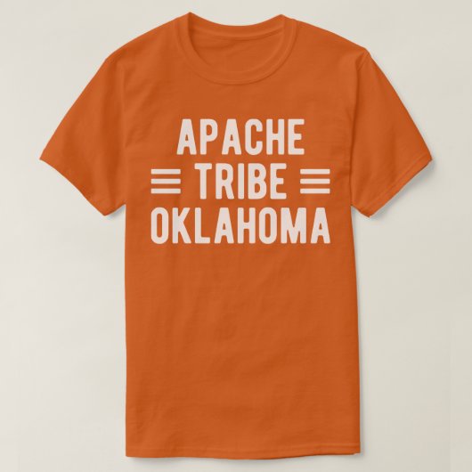 T-shirt Apache Tribe Oklahoma 1 (Design devant)