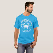 T-shirt Apalachicola (crabe) (Devant entier)