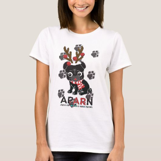 T-shirt APARN Femme de vacances Relaxée Fit Long Manches C (Devant)