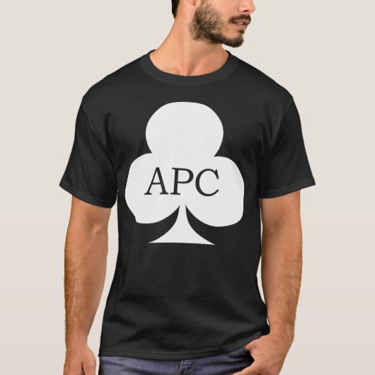 T-shirt APC Club White  (Devant)