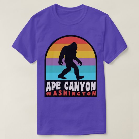 T-shirt Ape Canyon Washington Mount St Helens (Design devant)
