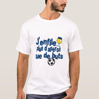 T-shirt apero pastis 51 alcool humour sport foot citation