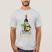 T-shirt apero pastis biere mojito vin source inepuisable b (Devant)