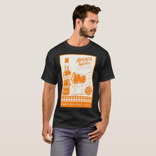 T-shirt Aperol (Devant entier)