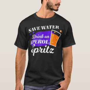 T-shirt Aperol Spritz Cocktail Party Alcool Boisson été