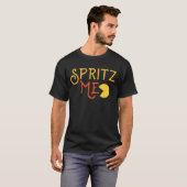 T-shirt Aperol Spritz Cocktail Party Alcool Boisson été  (Devant entier)