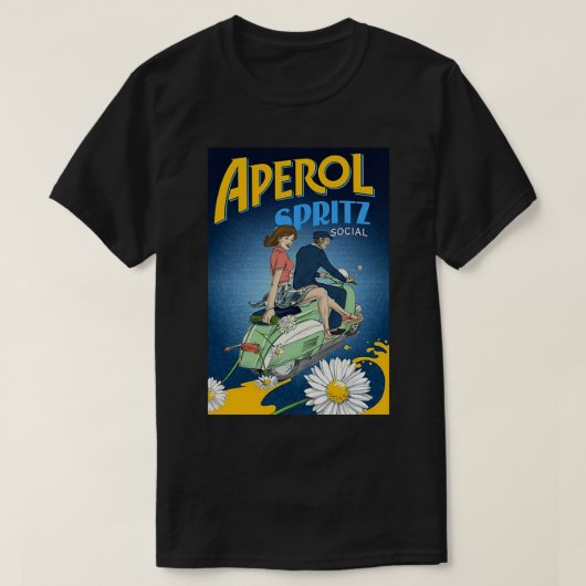 T-shirt Aperol Spritz Social (Design devant)