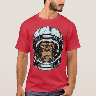 T-shirt Apes Ensemble Fort À La Lune Rétro Astronaut S