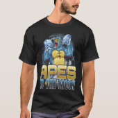 T-shirt Apes To Lune Diamond Hands HODL Apes Together (Devant)