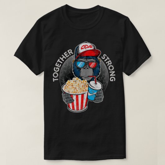 T-shirt Apes Together Strong $AMC Short Squeeze Débardeur (Design devant)