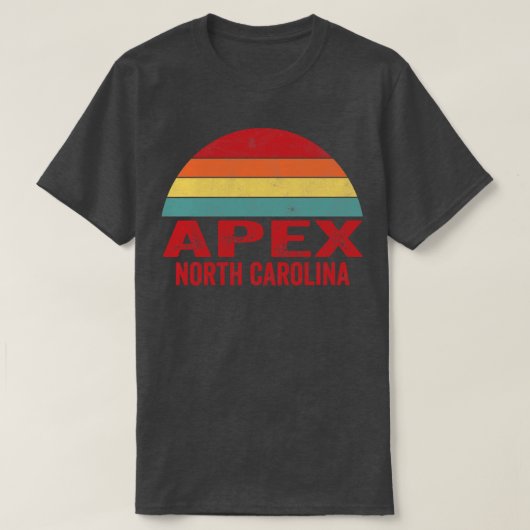 T-shirt Apex Caroline du Nord (Design devant)