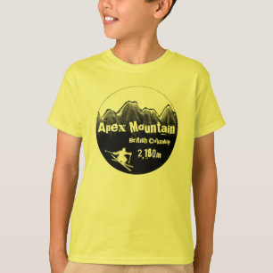 T-shirt Apex Mountain Colombie-Britannique garçons