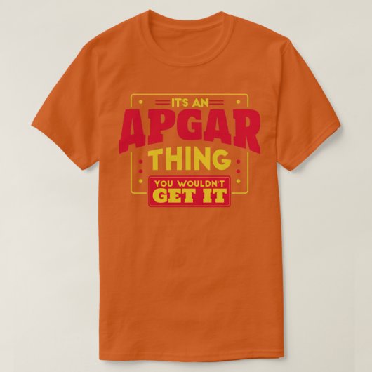 T-shirt Apgar (Design devant)