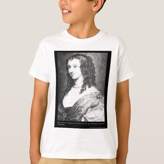 T-shirt Aphra Behn Love Citer cartes tee - shirts cadeaux  (Devant)