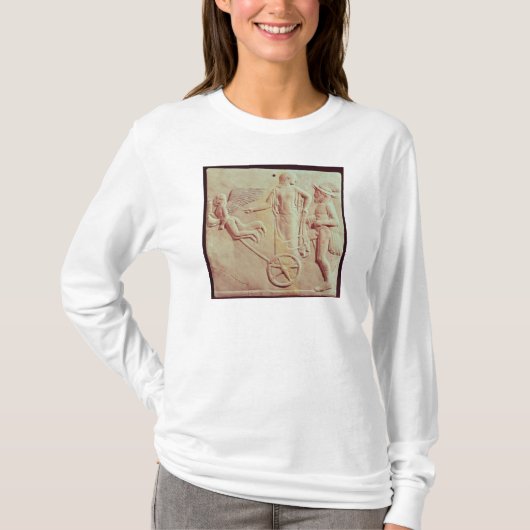 T-shirt Aphrodite et Hermes montant sur un char (Devant)