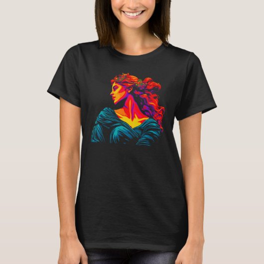 T-shirt Aphrodite Mythologie grecque Déesse (Devant)