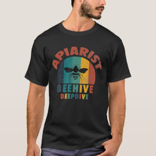 T-shirt Apiariste apicole Vintage