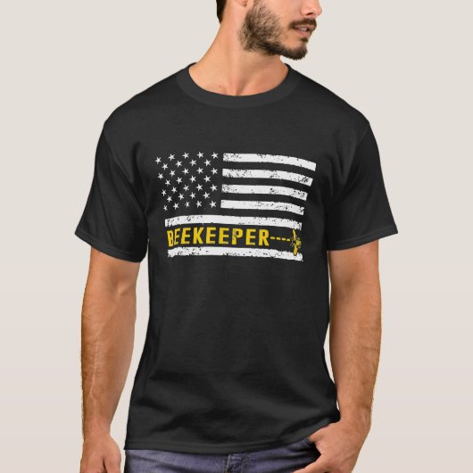 T-shirt Apiariste Beekeeper Set Objectif Abee Apiculture (Devant)