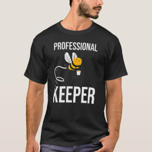 T-shirt Apiariste de l'abeille professionnelle Miel