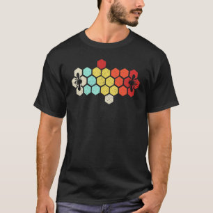 T-shirt Apiculteur Apiculture Miel Rétro Vintage Nid d'abe