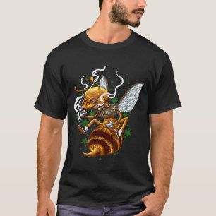 T-shirt Apiculteur Fumeur De Weed Apiculture Fumeur De Joi