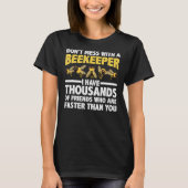 T-shirt Apiculteur Pour Hommes Femmes Apiculture (Devant)