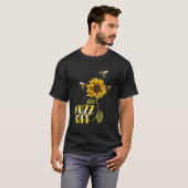 T-shirt Apiculture - Bee Buzz Off Sunflower - Apiary (Devant entier)