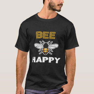 T-shirt Apiculture - I Love Bee Happy Beekeeper