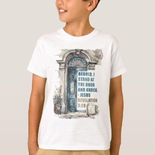 T-shirt Apocalypse 3:20 Je me tiens à la porte et je frapp