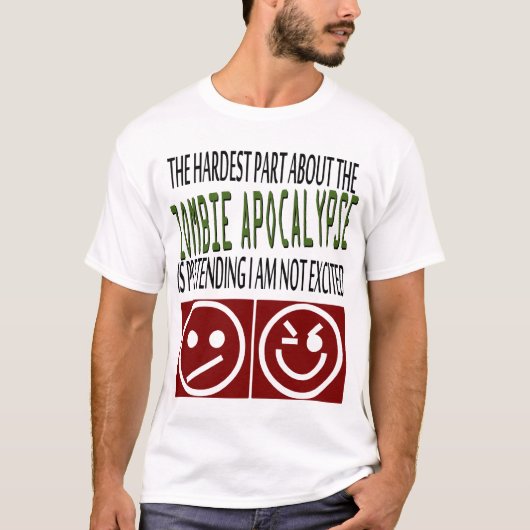 T-shirt Apocalypse de zombi (Devant)