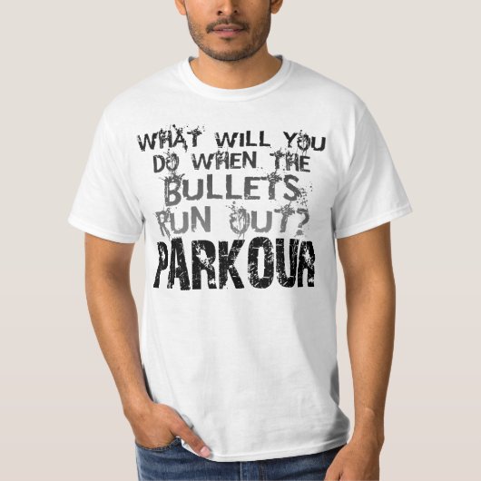T-shirt Apocalypse de ZOMBI - chemise de PARKOUR (Devant)