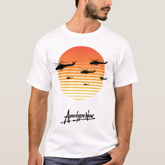 T-shirt Apocalypse maintenant minimaliste (Devant)