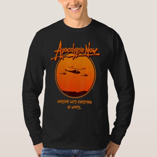 T-shirt Apocalypse maintenant rétro (Devant)