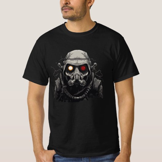 T-shirt Apocalyptique Cyborg post-Apocalyptique (Devant)