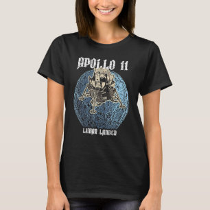 T-shirt Apollo 11 Lander lunaire Lander Spacecraft Lune La