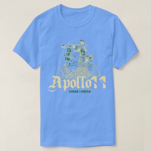 T-shirt Apollo 11 Lander Lune (Design devant)